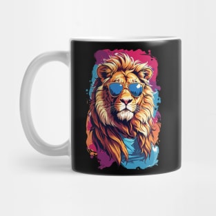 Cool Lion in Sunglasses Mug
